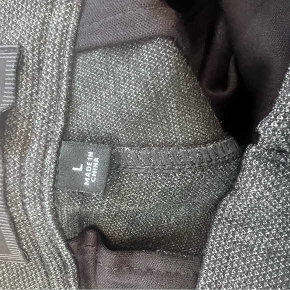 Liverpool Heathered Charcoal Trousers Slim Fit - Picture 3 of 4